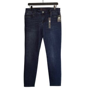 Kut from the Kloth Women's Dark Wash Skinny Jeans Size 10 NWT